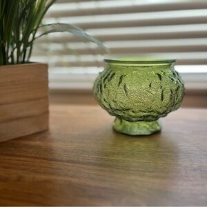 Vintage EO Brody Textured Glass Vase